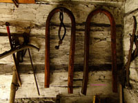 blacksmith jigs on wall