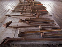 hand forged blacksmith tools
