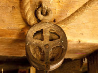 vintage pulley
