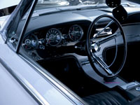 1961 Thunderbird dashboard