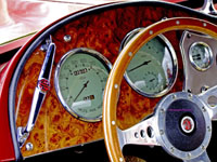 1950s MG dashboard
