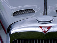 1953 Alvis front grill and logo