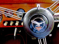 1953 Alvis steering wheel