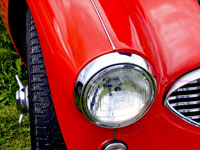 1958 Austin Healey 100 Six headlight