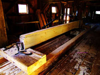 vintage sawmill