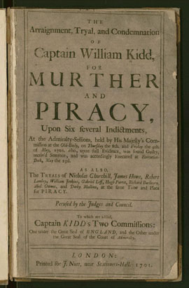 William Kidd book