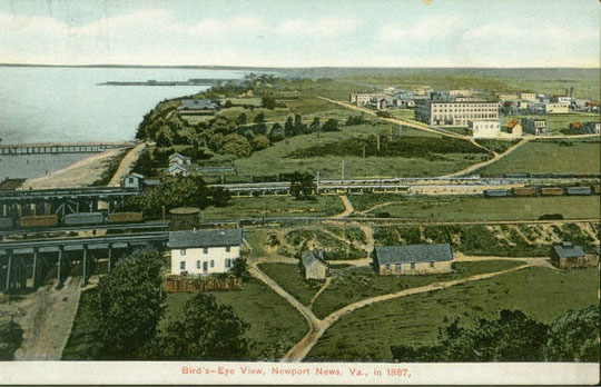 Newport News historic postcard