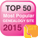 top 50 genealogy website 2015